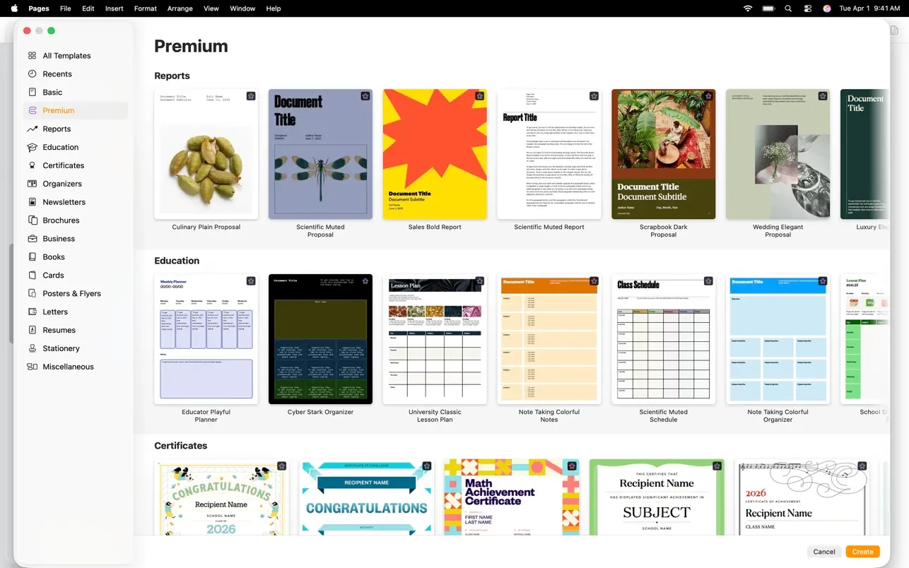 Pages Creator Studio screenshot 1